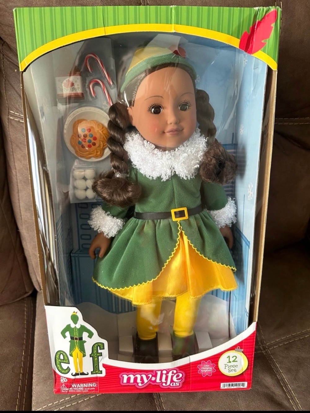 My Life As Elf Doll in Green and Yellow Outfit
